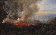 unknow artist The Eruption of Vesuvius oil painting reproduction